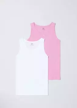 Набор из двух хлопковых маек OVS