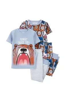 Набор из двух хлопковых пижам с принтом Carter's