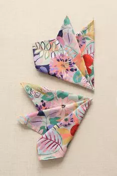 Набор из двух хлопковых салфеток Marina COINCASA