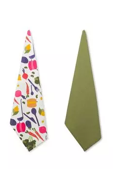 Набор из двух кухонных полотенец Broccoli COINCASA