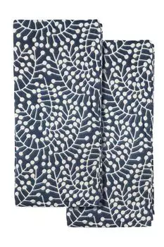 Набор из двух муслиновых полотенец из хлопка Tkano