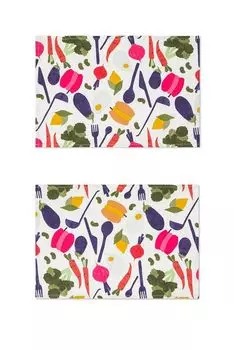 Набор из двух настольных ковриков Broccoli COINCASA