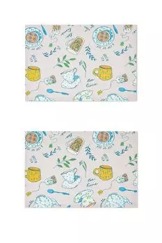 Набор из двух настольных ковриков Tazze Del The COINCASA