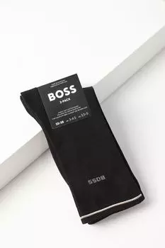 Набор из двух пар хлопковых классических носков BOSS