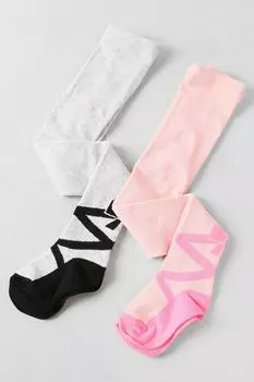 Набор из двух пар хлопковых колготок Bogi