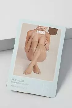 Набор из двух пар капроновых гольф 15 den Ysabel Mora