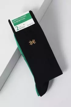 Набор из двух пар классических носков Benetton Undercolors