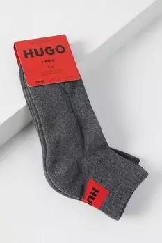Набор из двух пар классических носков с логотипом HUGO