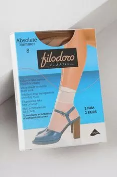 Набор из двух пар матовых носков 8 den Filodoro