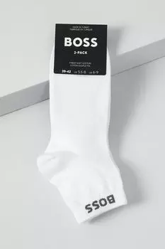 Набор из двух пар укороченных хлопковых носков BOSS