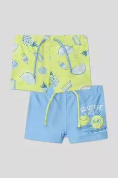 Набор из двух шорт-плавок с принтом Mayoral