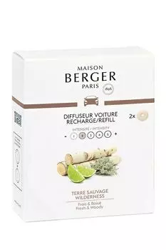 Набор из двух сменных блоков Дикие земли Maison Berger Paris