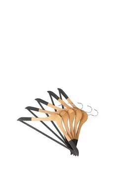 Набор из пяти деревянных вешалок 21maison