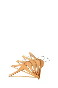 Набор из пяти деревянных вешалок для детской одежды 21maison