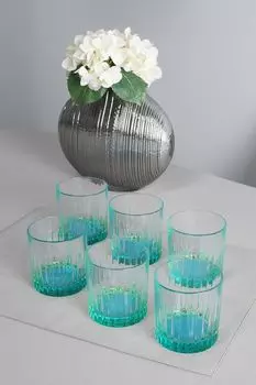 Набор из шести бокалов для виски GIPSY 360 мл Rcr