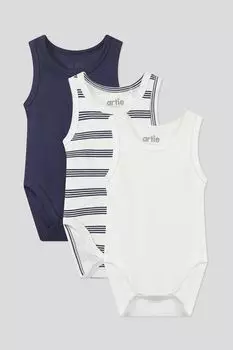 Набор из трех боди без рукавов Artie