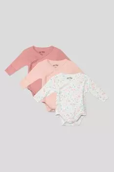 Набор из трех боди с принтом Artie