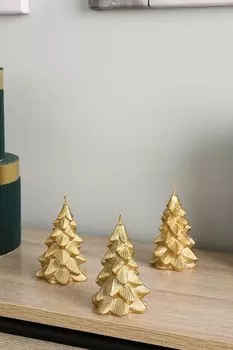 Набор из трех декоративных свечей Sapin Mathilde M