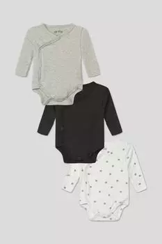Набор из трех хлопковых боди Artie