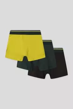 Набор из трех хлопковых трусов боксеров Sanetta