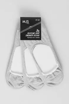 Набор из трех пар хлопковых подследников MJS