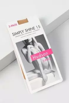 Набор из трех пар капроновых носков 15 ден Hudson