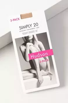 Набор из трех пар носков 20 den Hudson Hudson