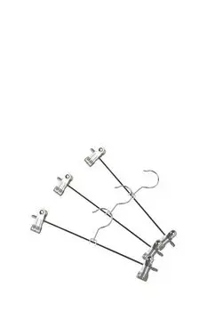 Набор из трех вешалок с зажимом 21maison