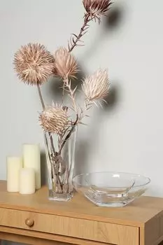 Набор из вазы и блюда из хрусталя Rcr