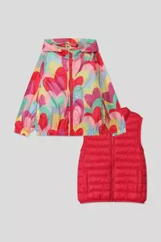 Набор из ветровки и утепленного жилета LOVE THERAPY