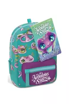 Набор канцелярских принадлежностей в мини-рюкзачке Серия Lilya Nebulous Stars