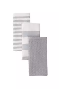 Набор из 3 кухонных полотенец с принтом Marra Tiseco