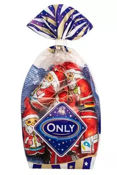 Набор шоколадных фигурок Санта Клаус 100 гр "Only"