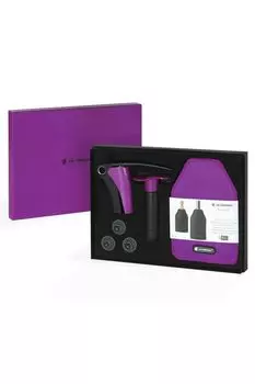 Набор: штопор, помпа для вина и охлаждающий рукав Le Creuset