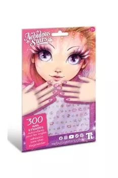 Набор виниловых наклеек из 300 шт серия Space Nebulous Stars