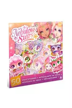 Набор виниловых наклеек из 50 шт серия Space Nebulous Stars