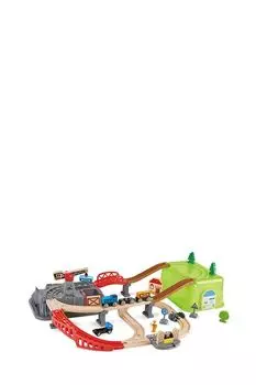 Набор Железная дорога Строительный комплекс Hape