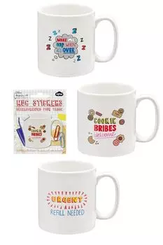 Наклейки для кружки Cookie Kawaii Factory