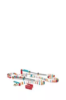 Настольная игра Падающее домино - Фабрика роботов Hape