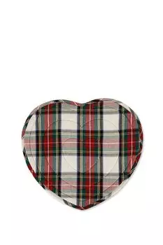Настольный коврик с принтом Cuore Tartan White COINCASA