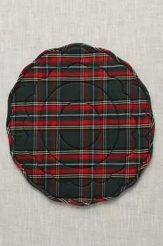 Настольный коврик с принтом Tartan Green COINCASA