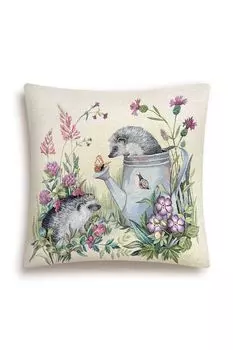 Наволочка декоративная из гобелена с принтом Ежики Le Gobelin