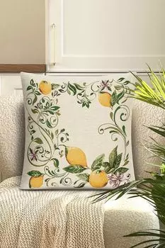 Наволочка декоративная из гобелена с принтом Лиссабон Le Gobelin