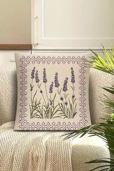 Наволочка декоративная с принтом Лаванда Le Gobelin