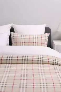 Наволочка хлопковая с принтом Burbflannel 21maison