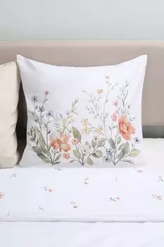 Наволочка хлопковая с принтом Sunny Garden 21maison