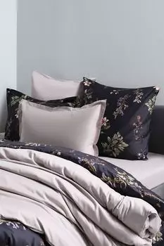 Наволочка из сатина Asteraceae Blue 21maison