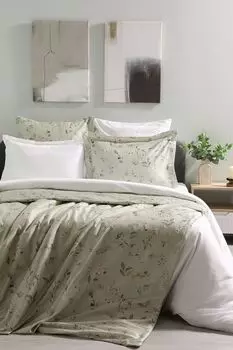 Наволочка из сатина с принтом Greenery 21maison