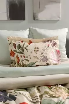 Наволочка из сатина с принтом Holiday Vandyck