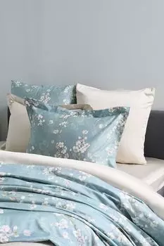 Наволочка из сатина Sakura Blue 21maison